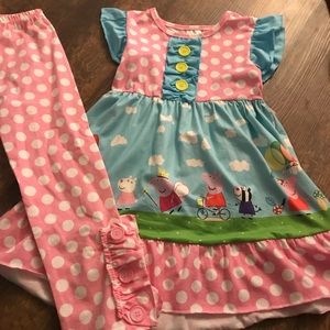 Peppa pig outfit 5/6